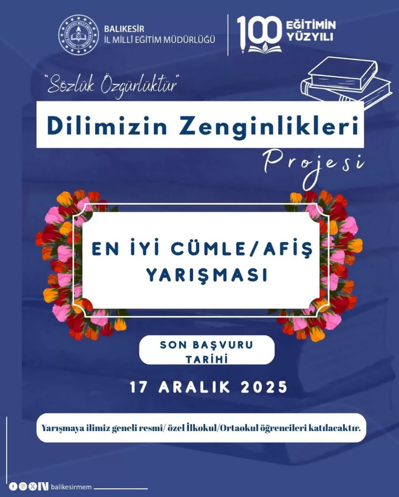 Burhaniye'de Dilimizin Zenginlikleri Projesi Kapsamında 