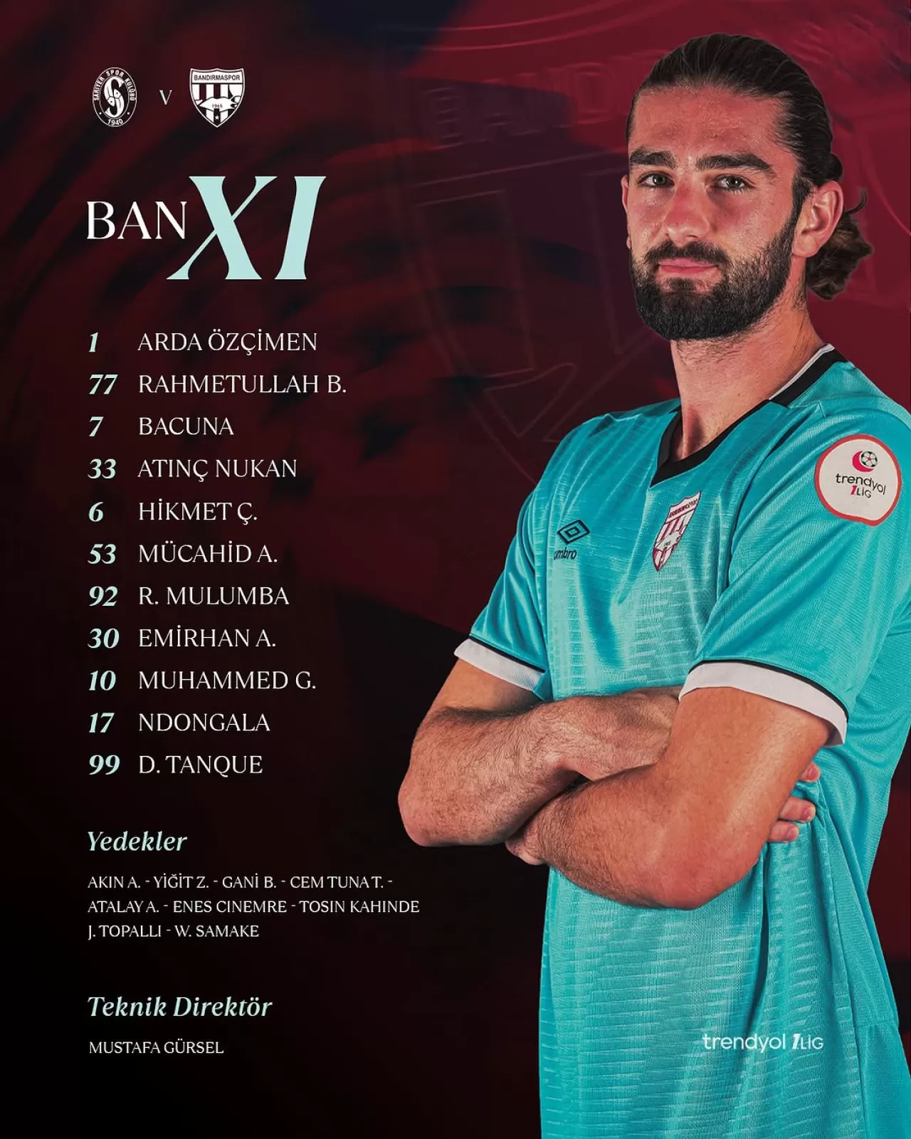 Teksüt Bandırmaspor, Sarıyer Maçına Hazır | İlk 11 Belli Oldu