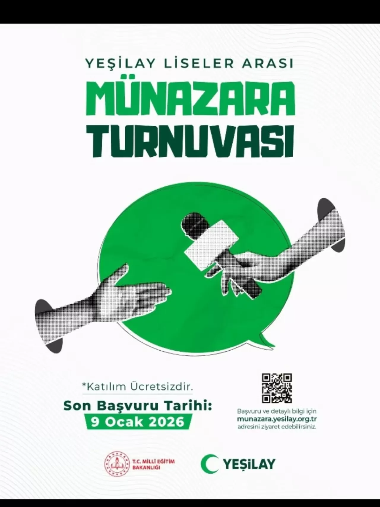 Balya'da Öğrenciler için Yeşilay Münazara Turnuvası Başvuruları Başladı