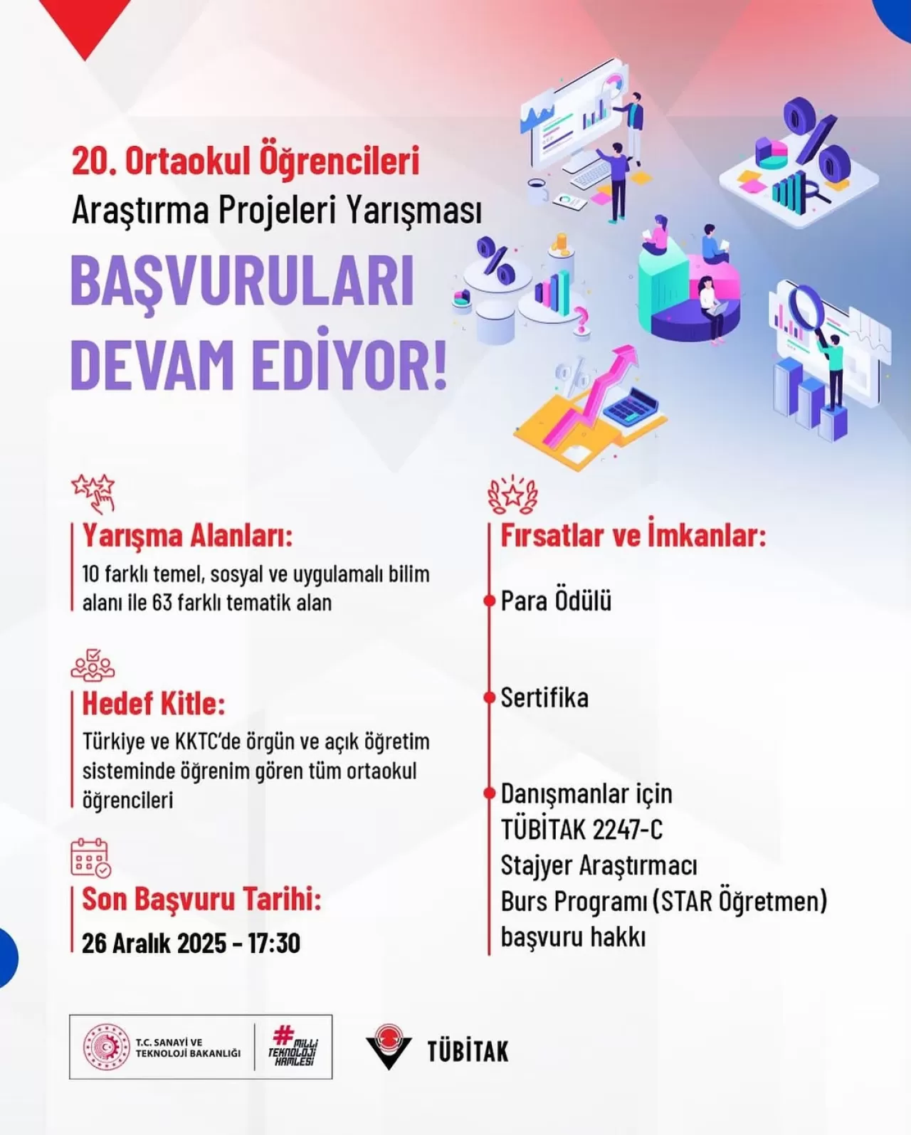 Burhaniye'de Ortaokul Öğrencilerine TÜBİTAK Proje Yarışması Fırsatı