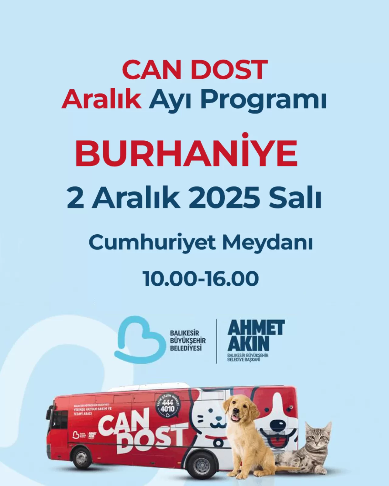 Burhaniye'de Sokak Hayvanlarına Ücretsiz Sağlık Hizmeti