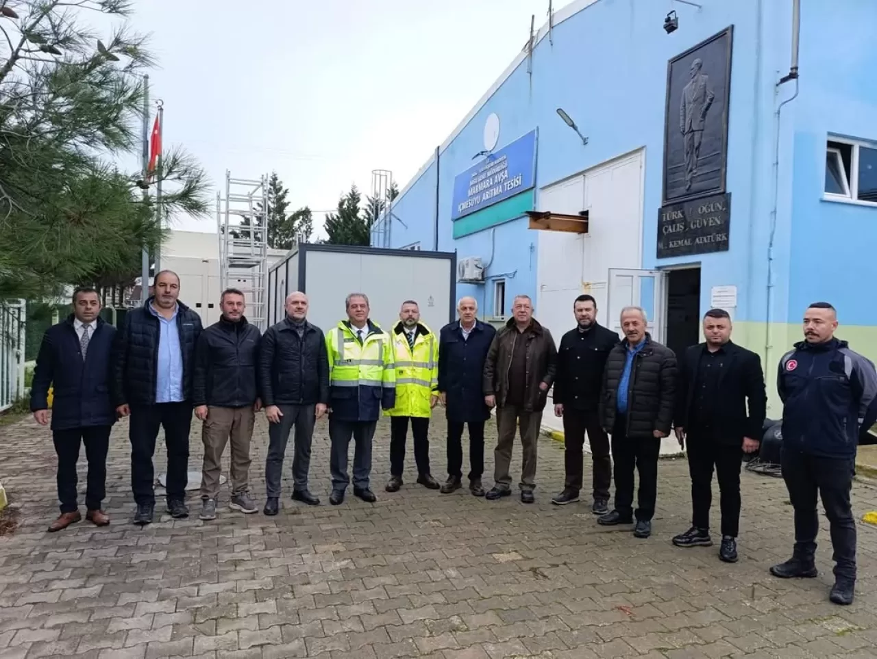 BASKİ, Avşa Adası'ndaki İçme Suyu Tesisinde İnceleme Yaptı