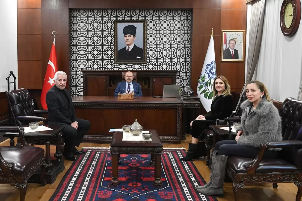 Gazi Polis Memuru Vali Ustaoğlu'nu Ziyaret Etti