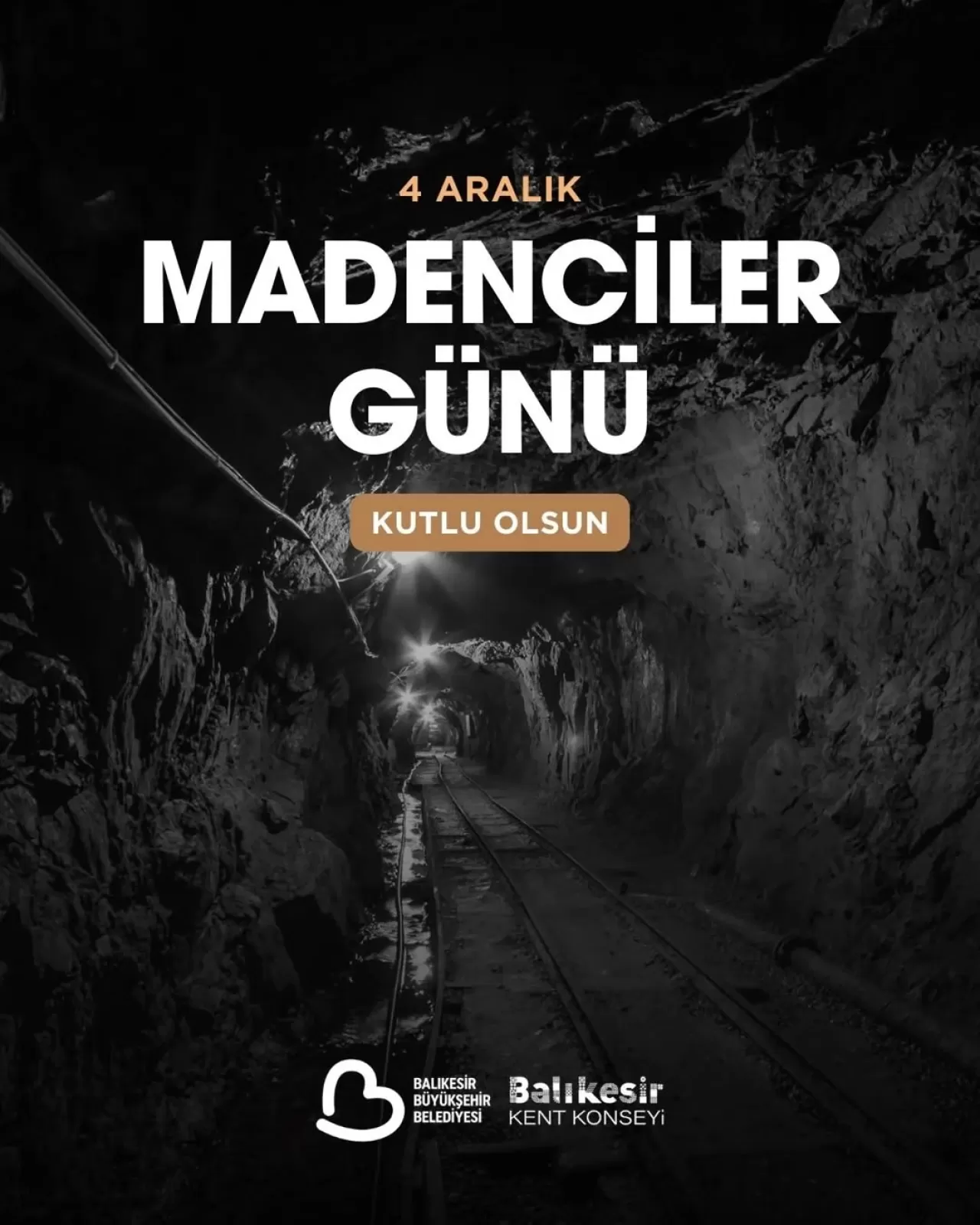 Balıkesir Kent Konseyi'nden Madenciler Günü Mesajı