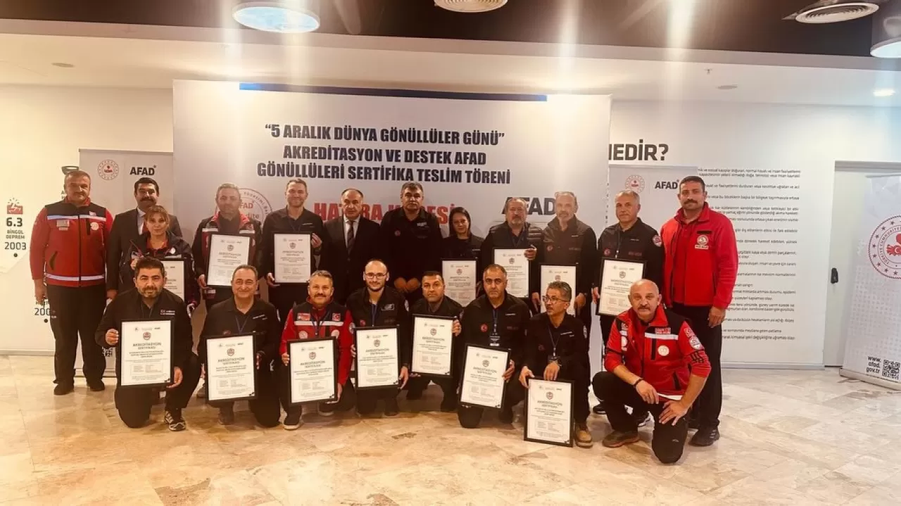 MEB AKUB Balıkesir Ekibi AFAD Akreditasyonu Aldı