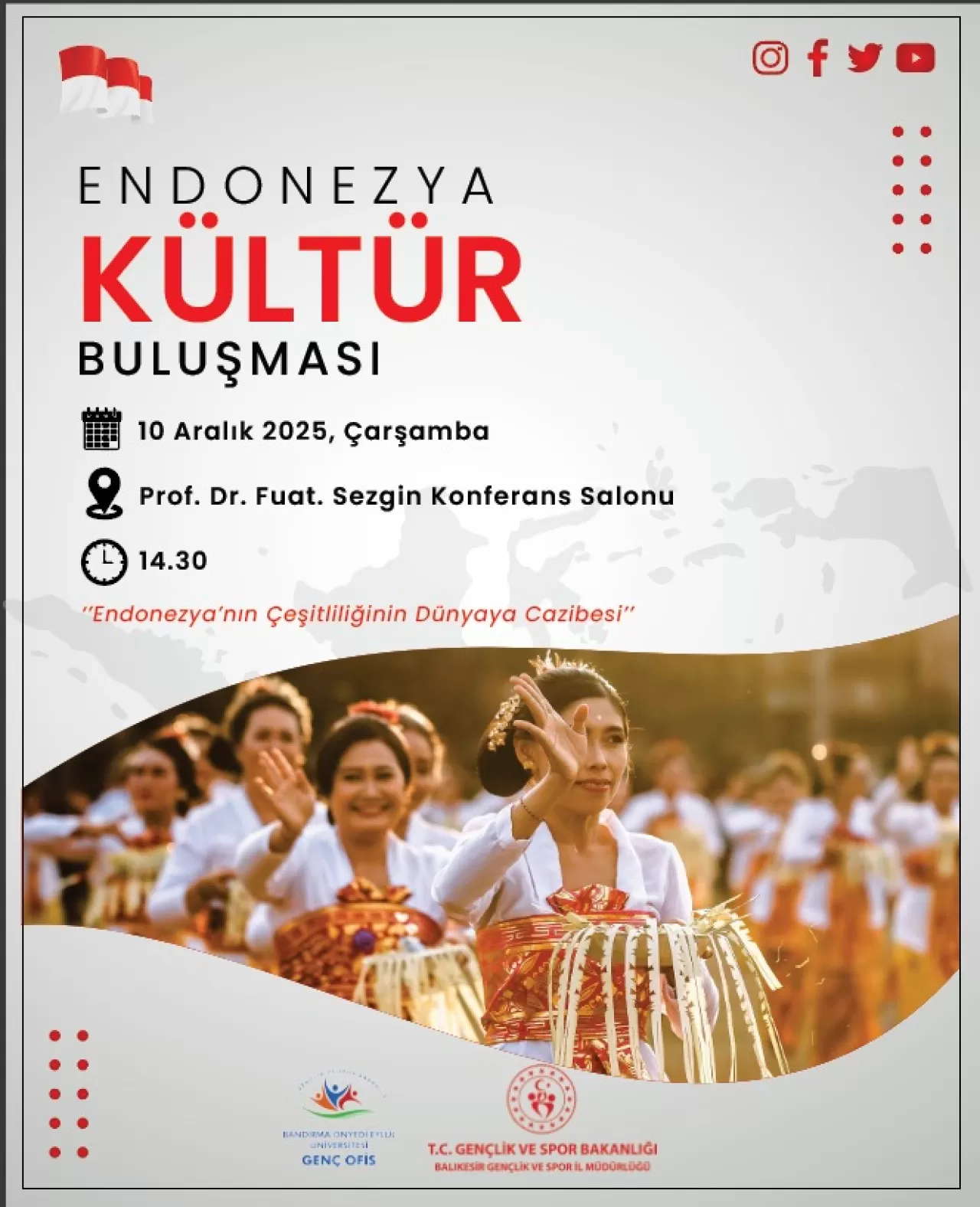 Endonezya'nın Renkli Kültürü Bandırma'da Tanıtılacak