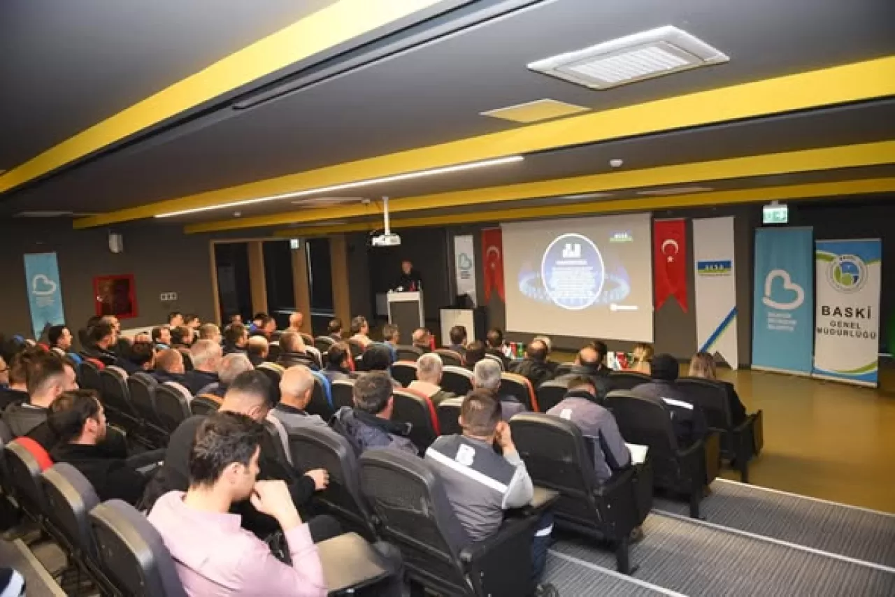 BASKİ Personeline Elektrik ve Doğalgaz Hatlarında Güvenlik Eğitimi