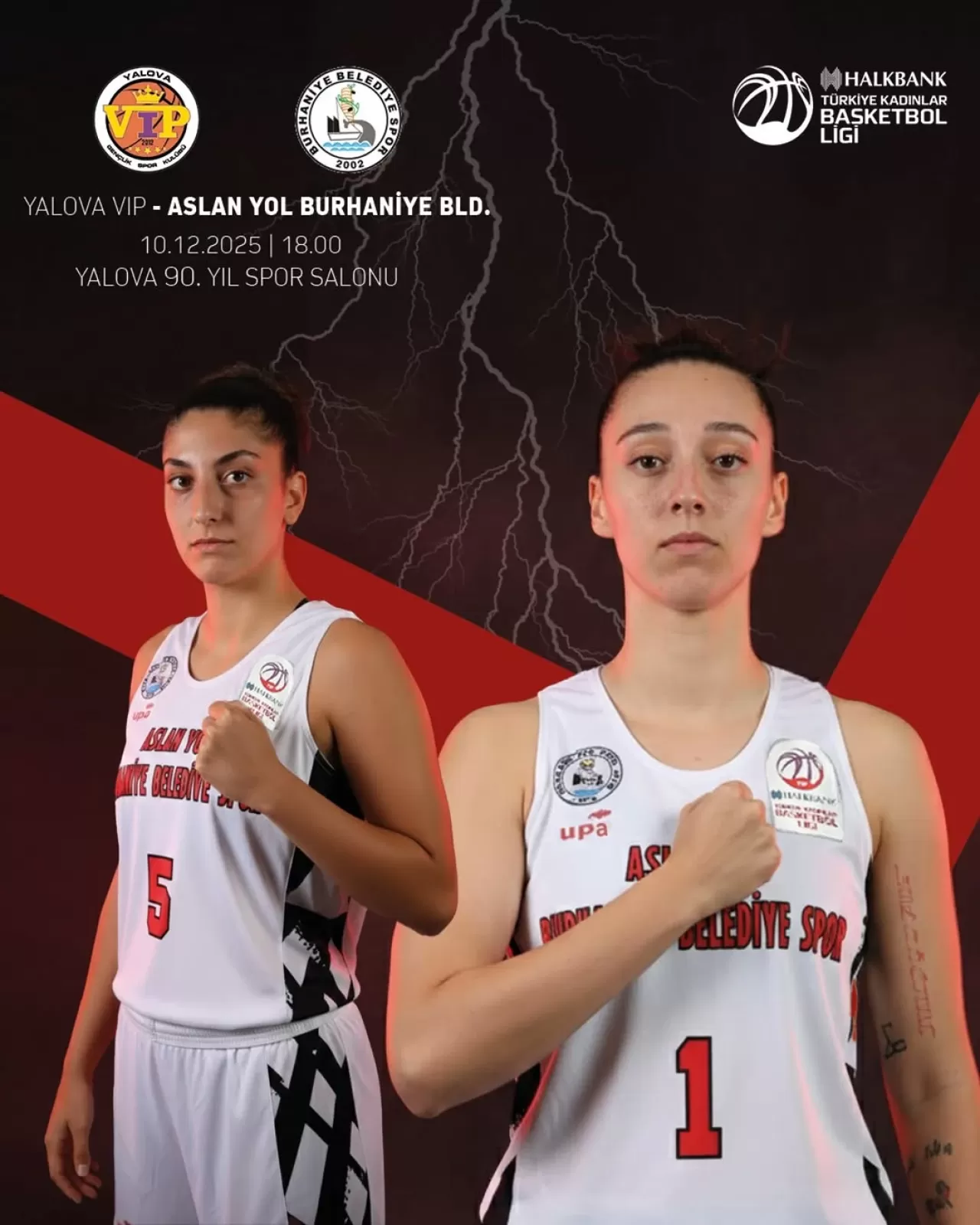 Burhaniye Belediyespor Kadın Basketbol Takımı, Yalova'da Sahneye Çıkıyor