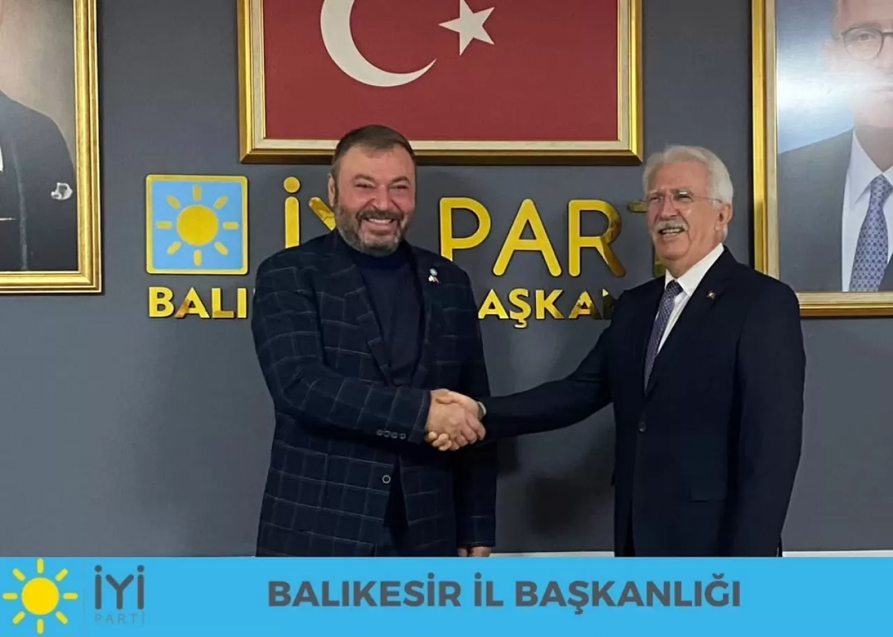İYİ Parti Balıkesir'de Büyükşehir Koordinatörü Almar Ağırlandı