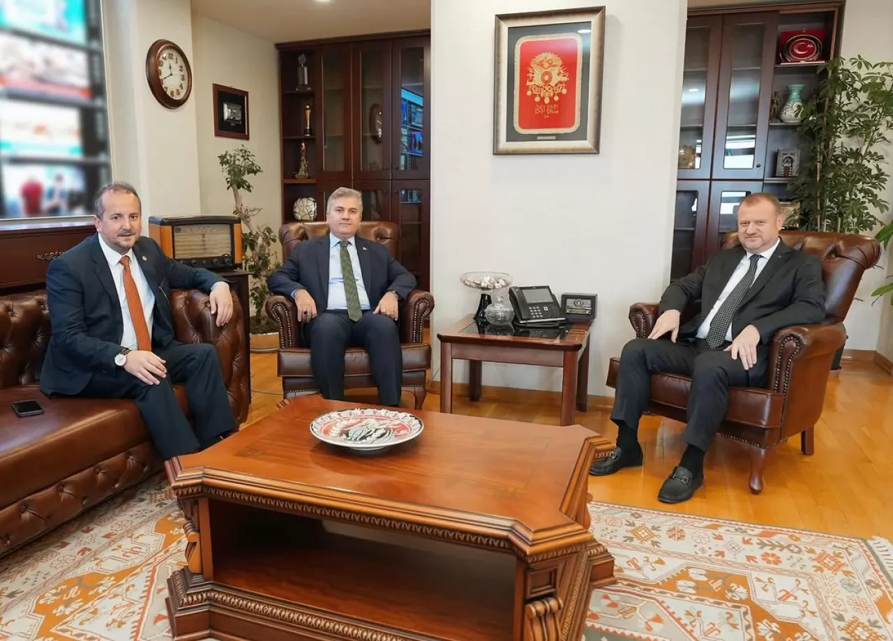 AK Partili Canbey'den RTÜK Başkanı Daniş'e Ziyaret