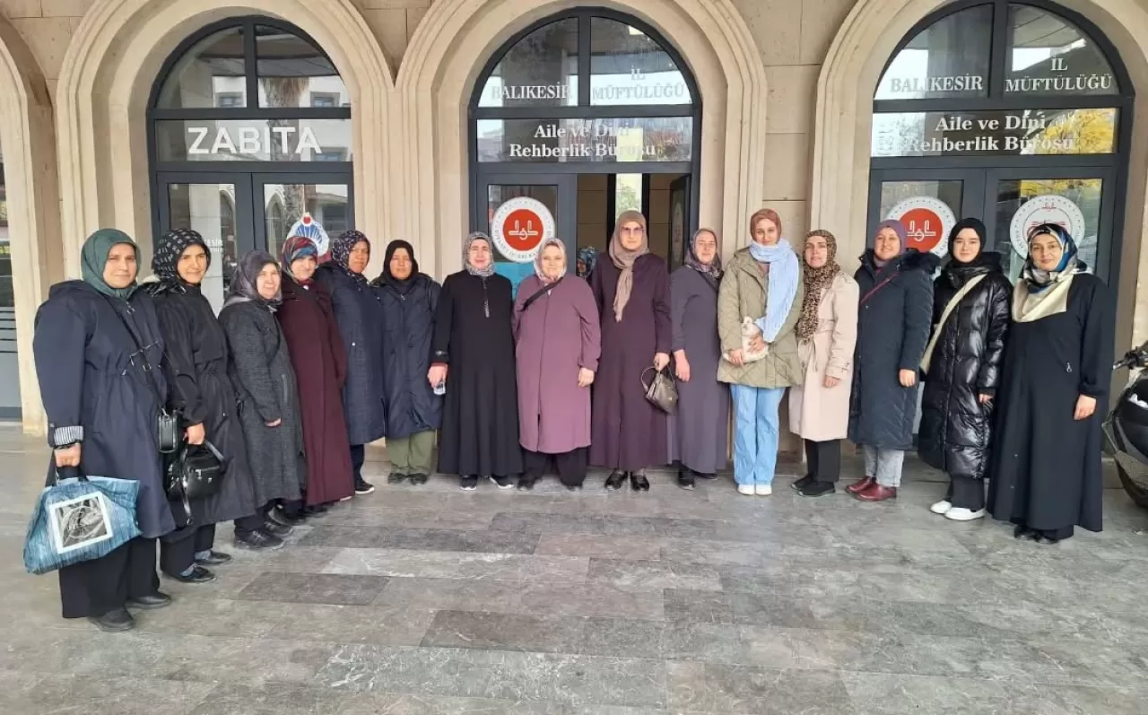 Küba Camii Kur'an Kursu Öğrencileri Balıkesir İl Müftülüğü'nün Konuğu Oldu