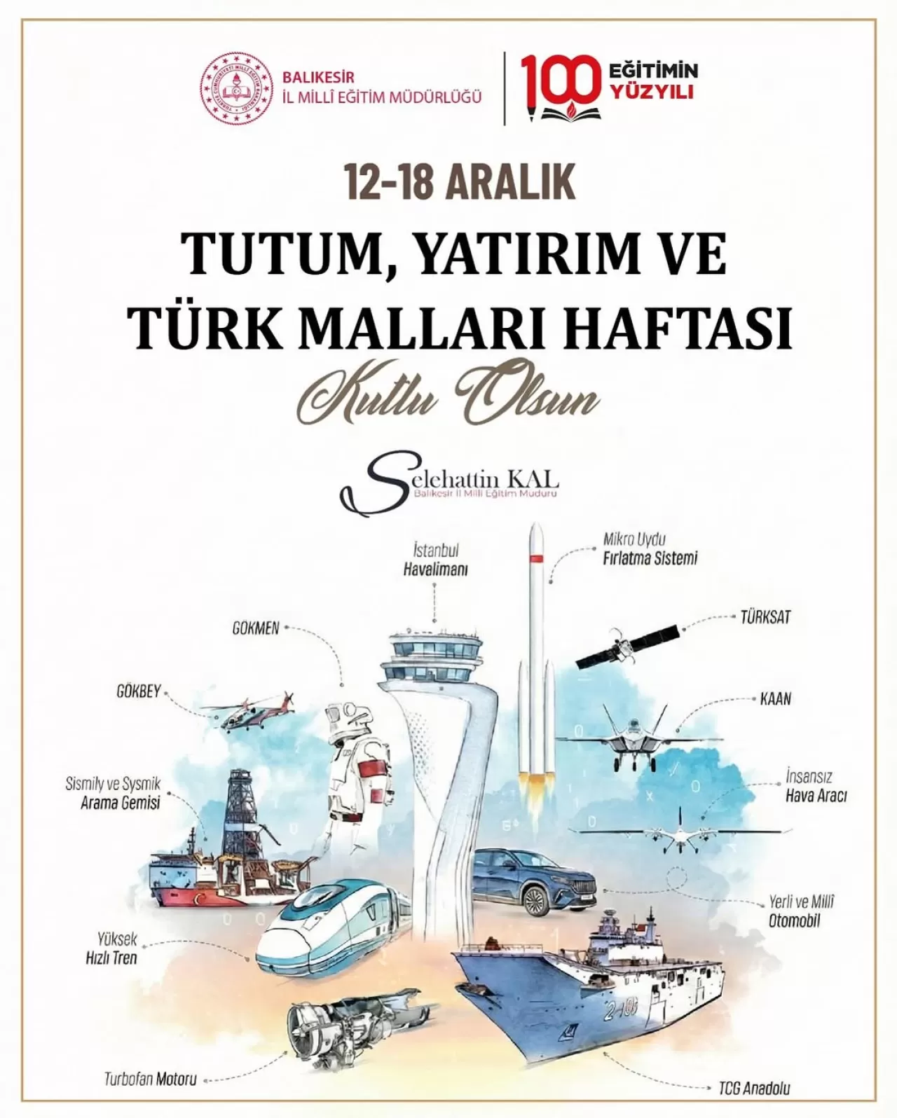 Balıkesir'de Tutum, Yatırım ve Türk Malları Haftası Kutlandı