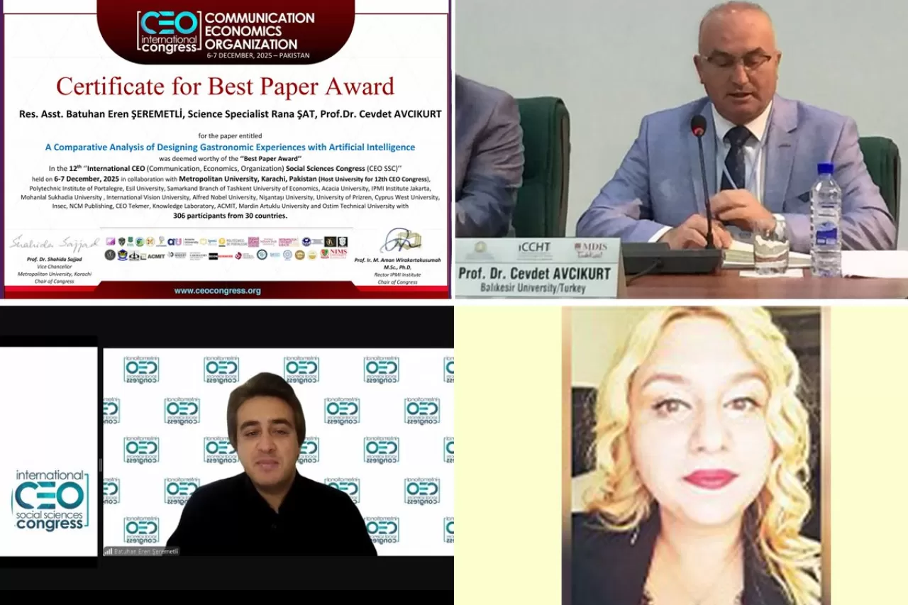 Balıkesir Üniversitesi Akademisyenlerine