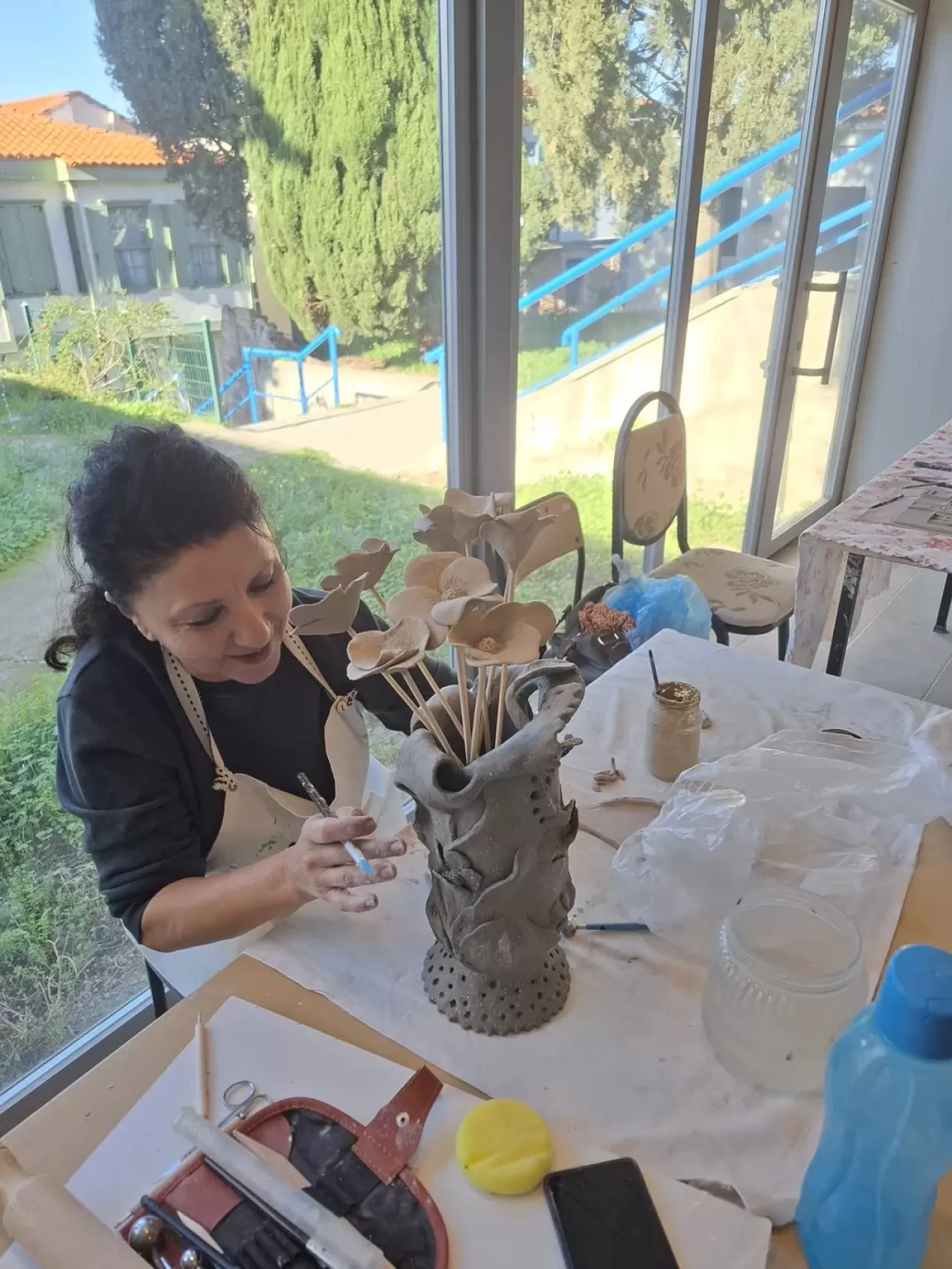 Ayvalık Halk Eğitim'de Seramik Sanatı Canlanıyor