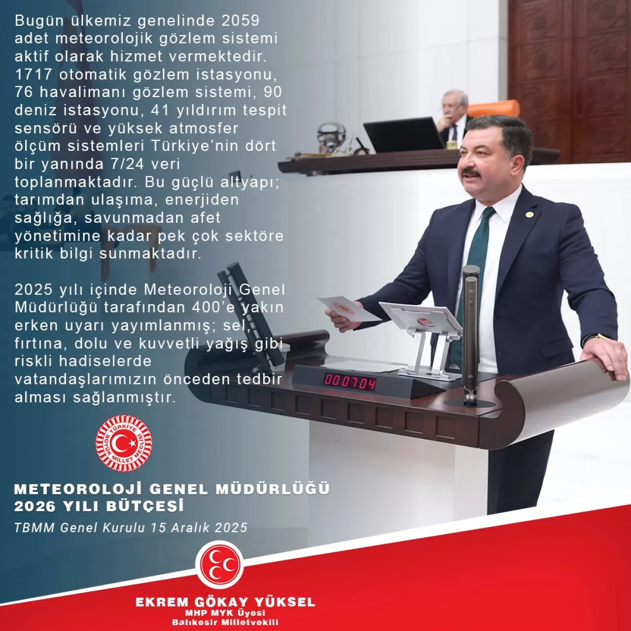 Türkiye'nin Meteoroloji Altyapısı ve Erken Uyarı Sistemleri