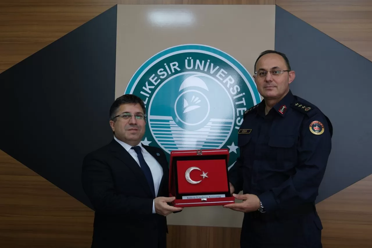 Balıkesir'de Üniversite ile Jandarma Arasında İş Birliği Görüşmesi