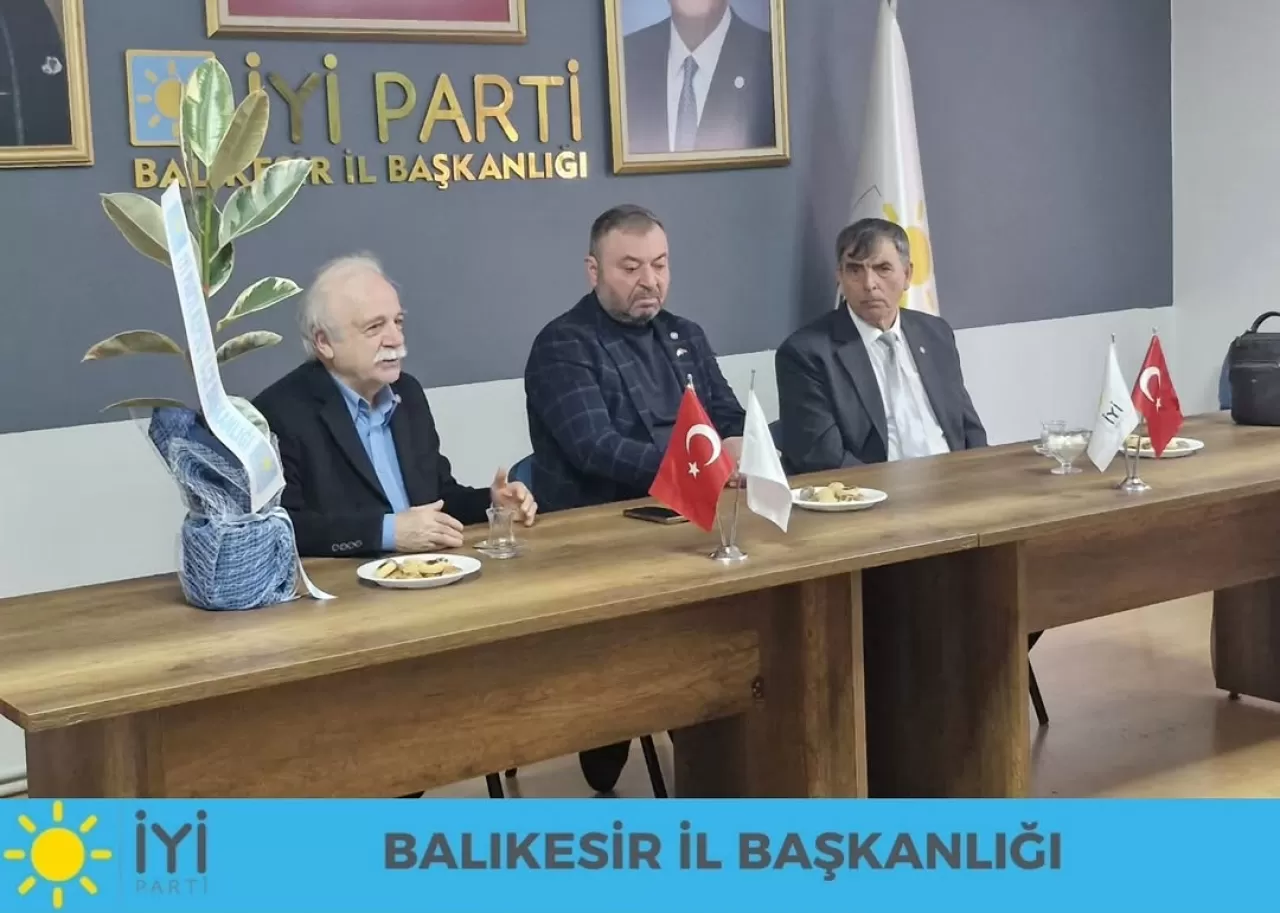 İYİ Parti Kepsut İlçe Teşkilatından Balıkesir İl Başkanlığına Ziyaret