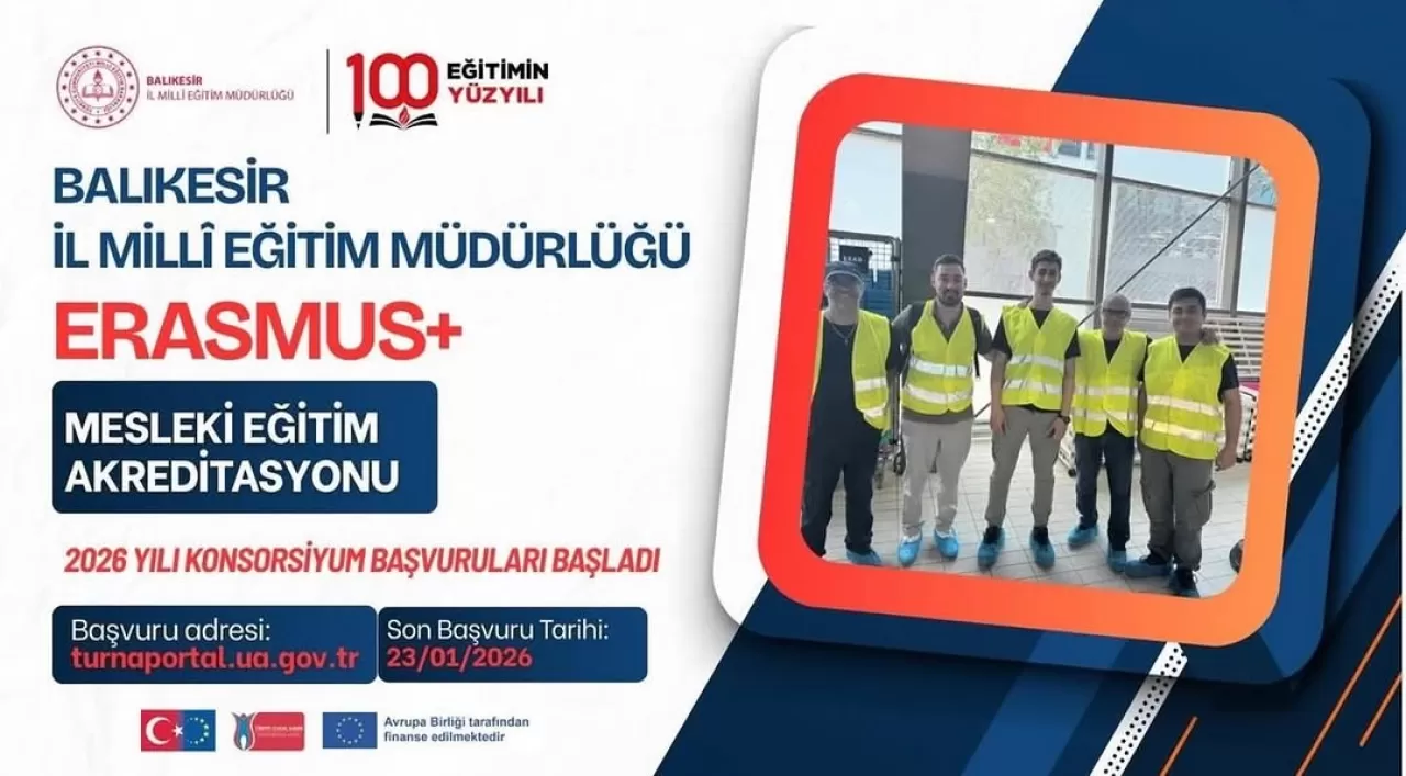 Burhaniye'de Erasmus Mesleki Eğitim Konsorsiyumu Başvuruları Başladı