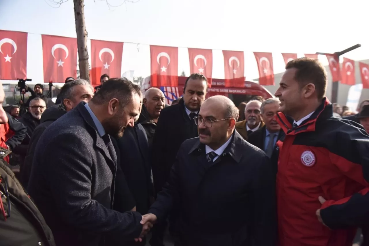 Balıkesir'e Yeni İtfaiye Araçları