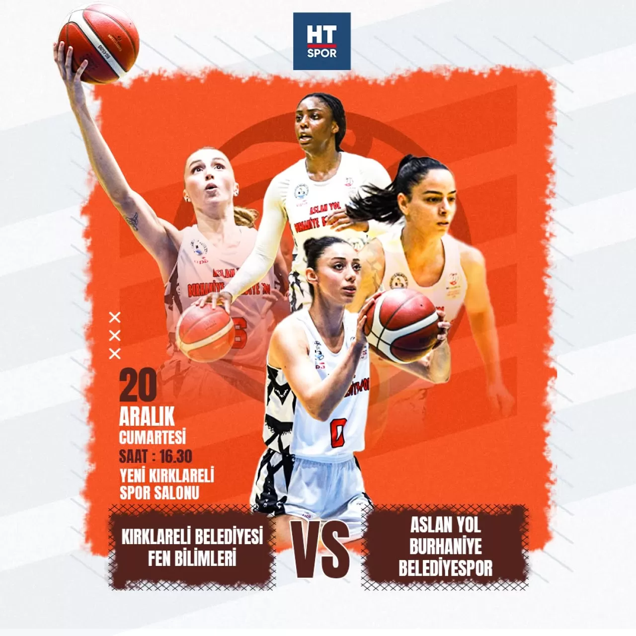 Burhaniye Belediyespor, Kırklareli'nde Halkbank TKBL Maçına Hazır