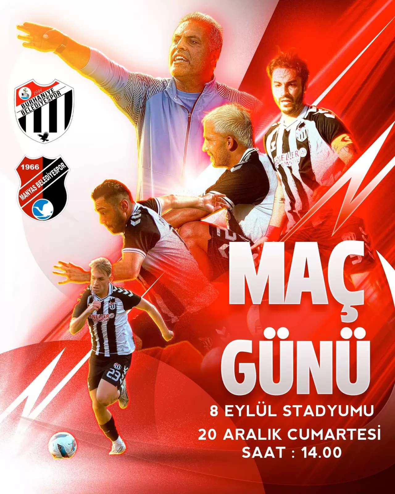 Burhaniye'de Kritik Lig Maçına Davet