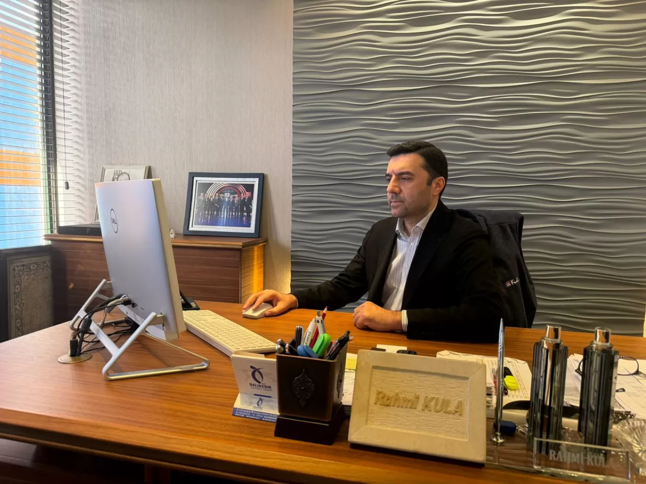 Balıkesir TSO Başkanı KGF'nin Yönetim Kurulu Toplantısı'na Katıldı