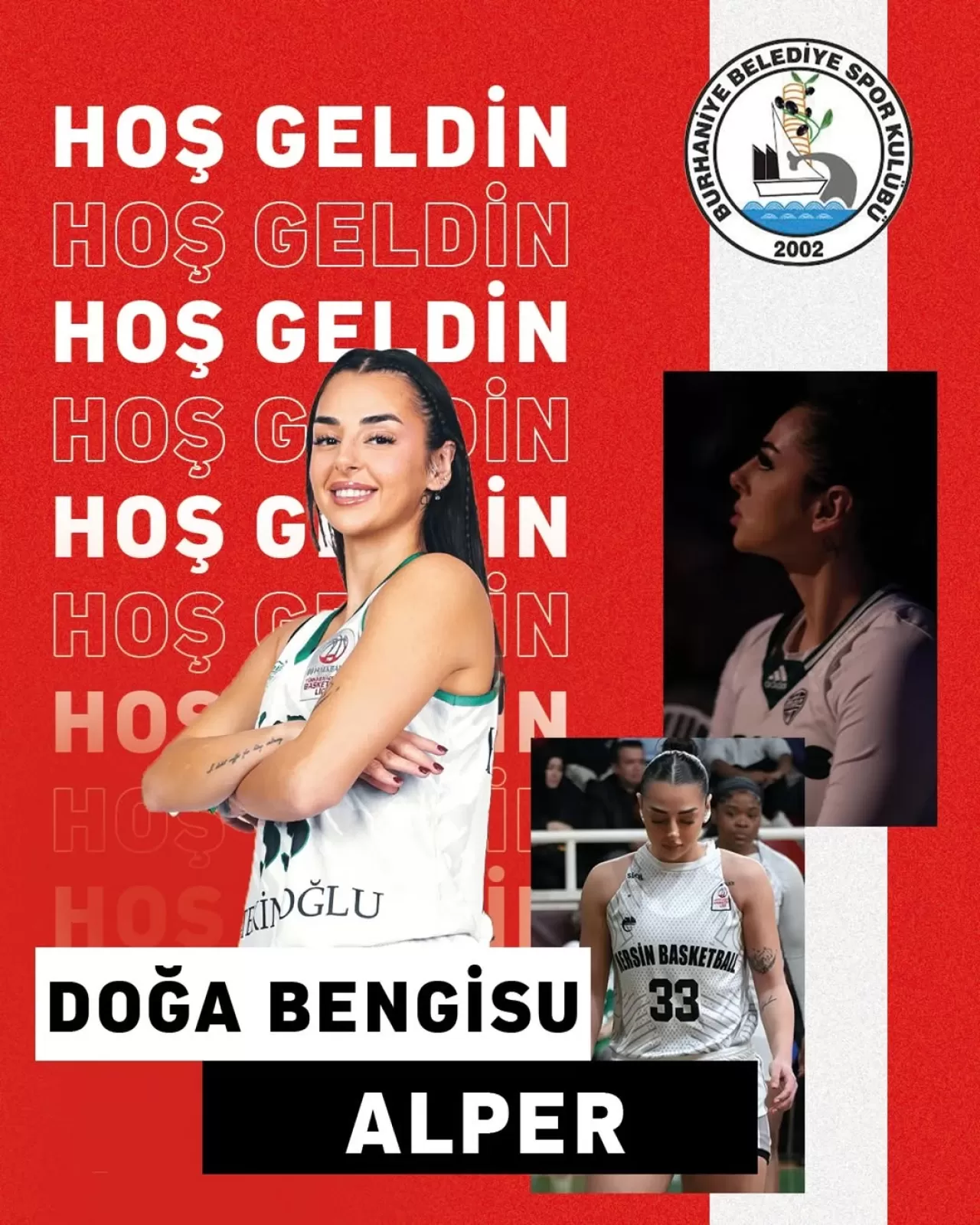 Burhaniye Belediyespor Kadın Basketbol Takımı, Doğa Bengisu Alper'i Kadrosuna Kattı