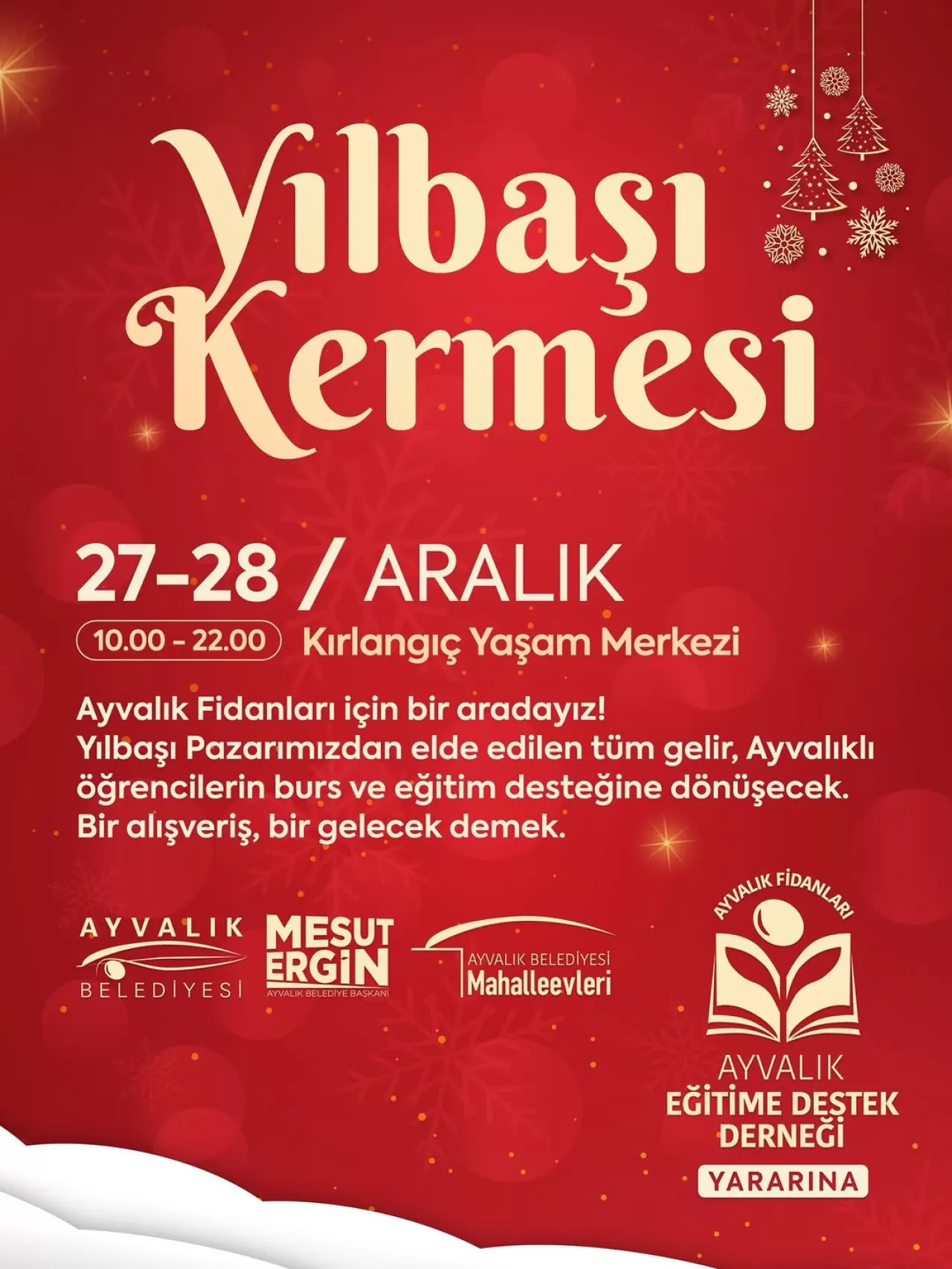 Ayvalık'ta Eğitime Destek İçin Yılbaşı Kermesi