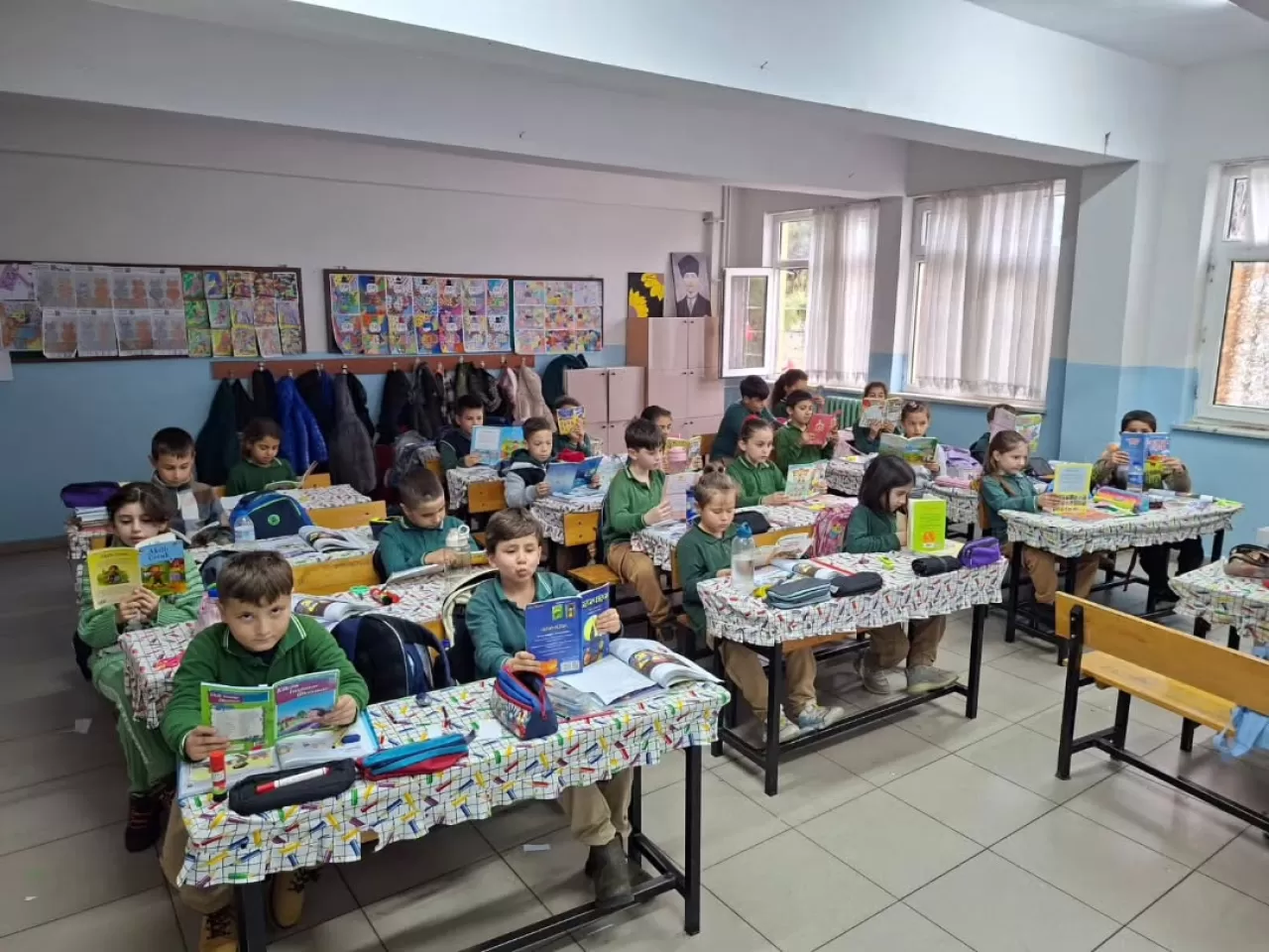 Gömeç'te Tüm Okullarda 