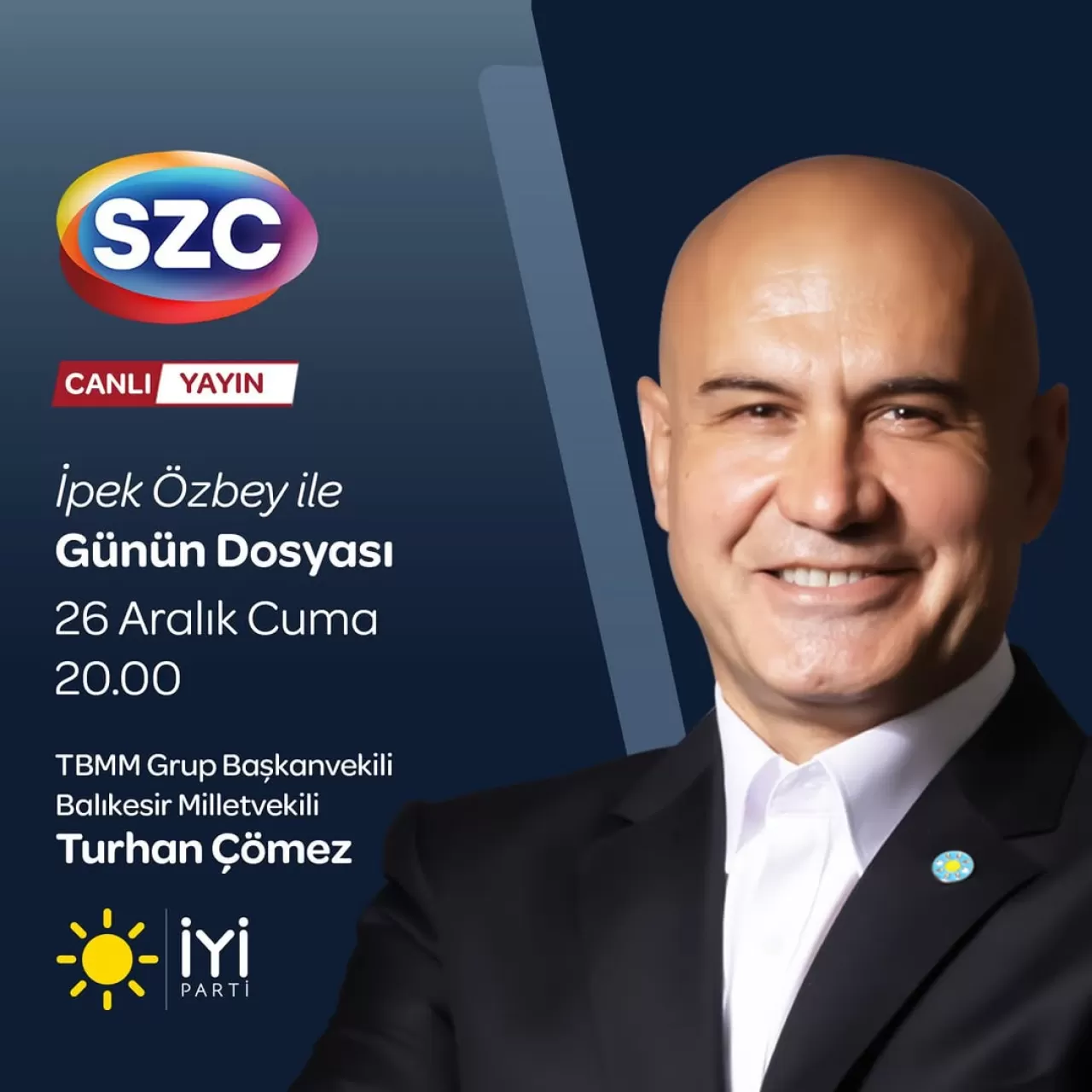 Turhan Çömez, Bu Akşam Sözcü TV'de