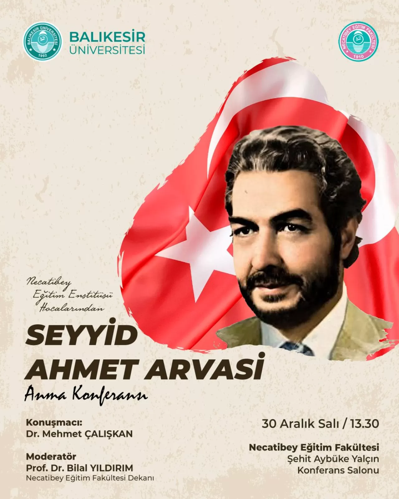 Seyyid Ahmet Arvasi, Balıkesir'de Düzenlenen Konferansla Anıldı