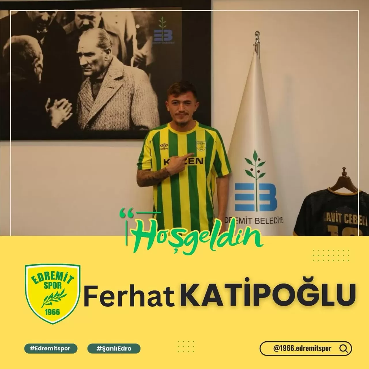 Ferhat Katipoğlu, Edremitspor'a Transfer Oldu