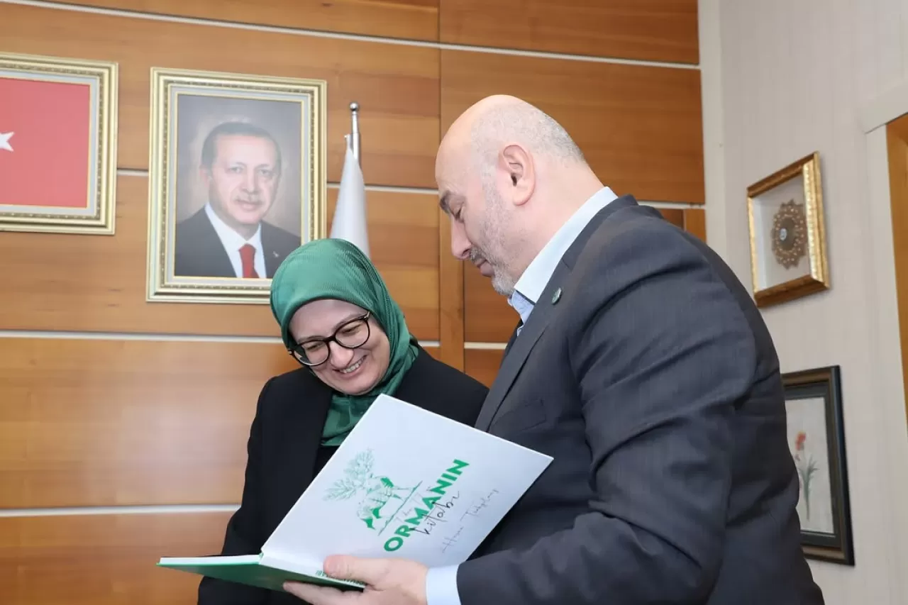 AK Parti'de Ziyaret: Orman Mühendisleri Odası ve Yerel Yöneticiler Genel Merkez'de Ağırlandı