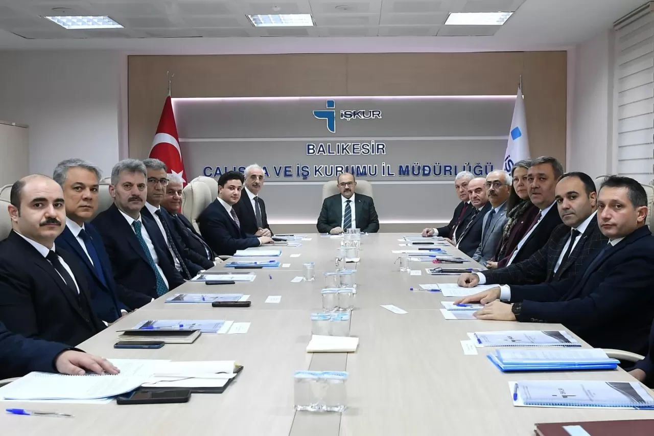 Balıkesir'de İstihdam ve Mesleki Eğitim Stratejileri Görüşüldü