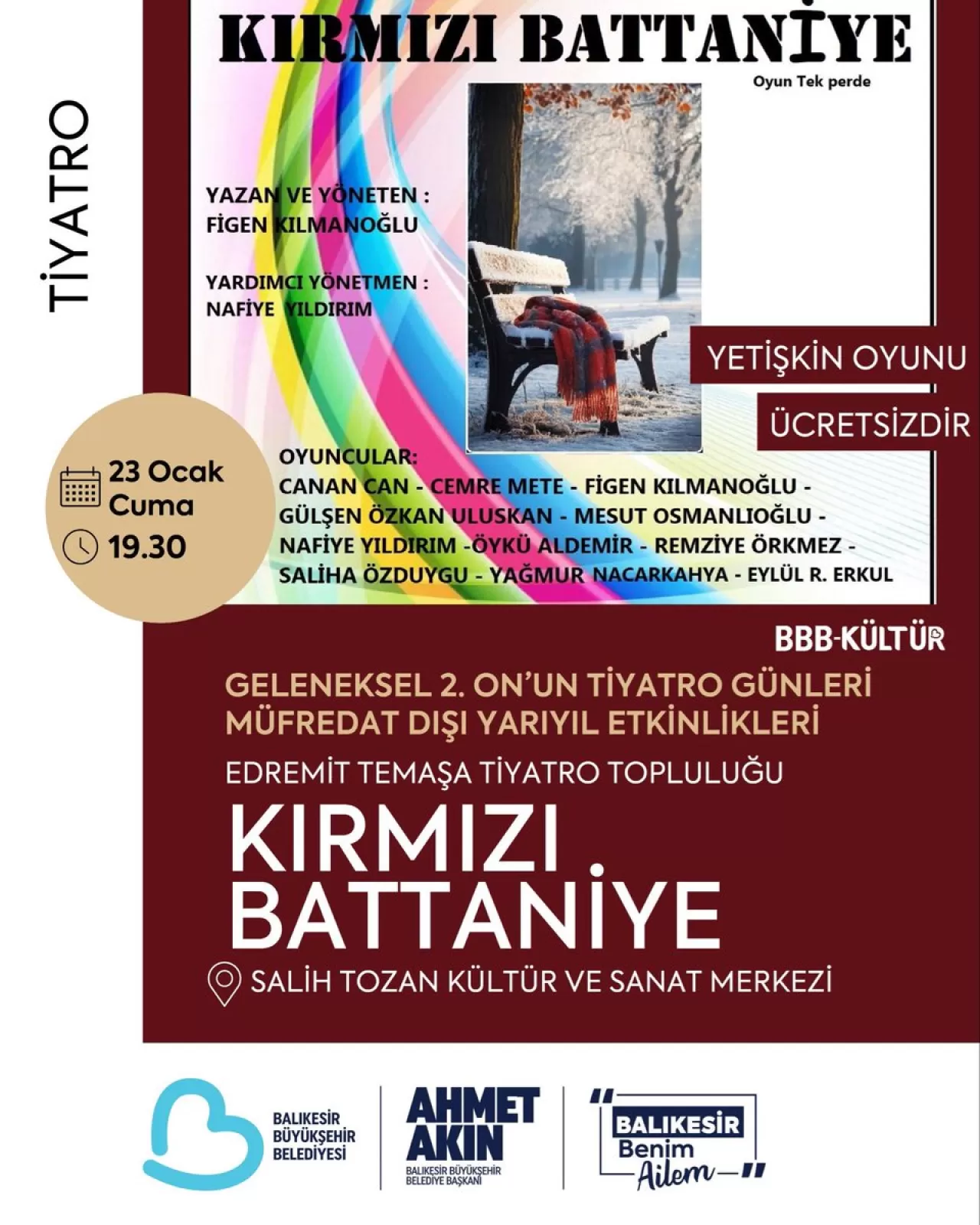 Balıkesir'de Yarıyıl Tatilinde Sanat ve Eğlence Dolu Bir Gün