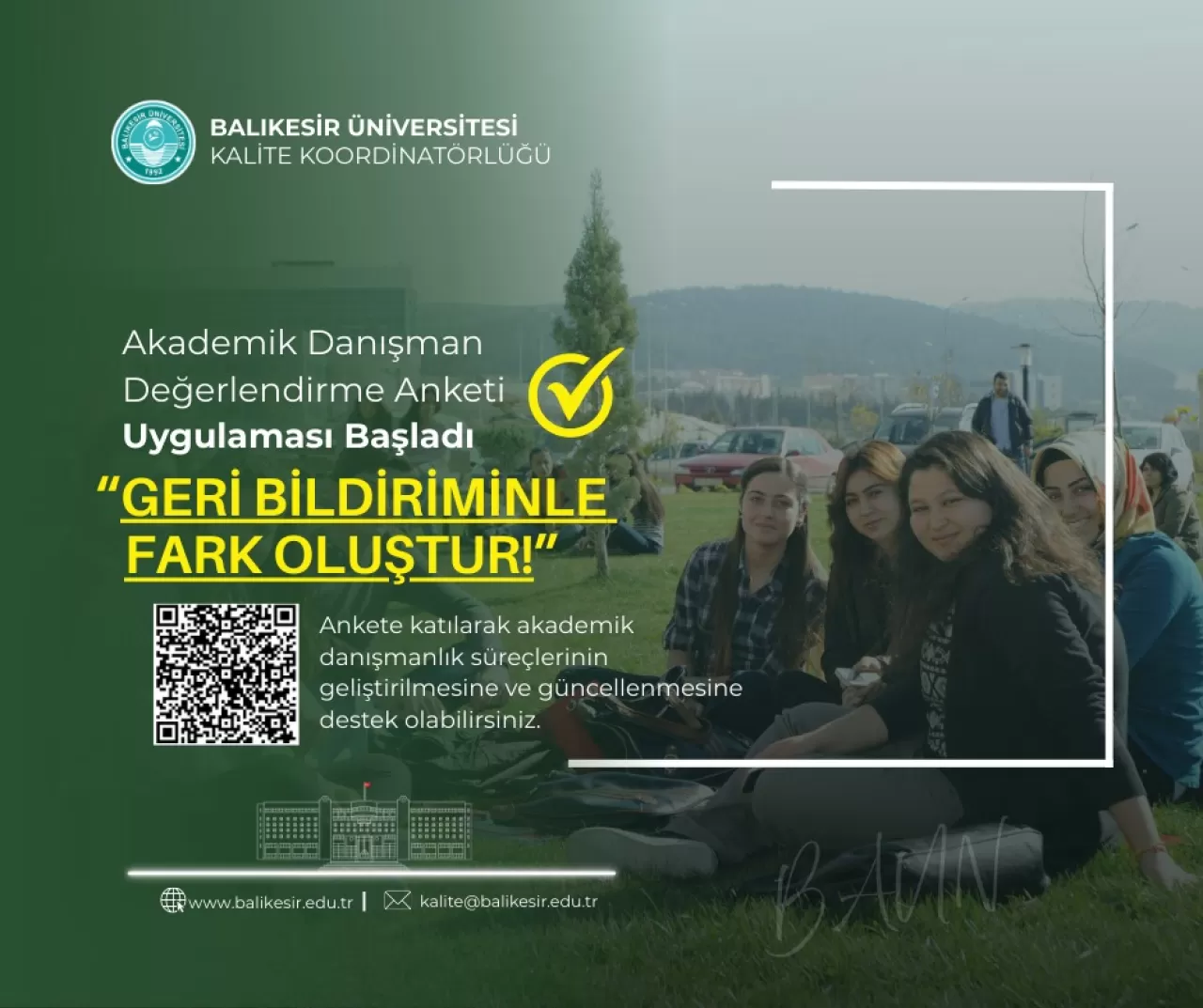 Balıkesir Üniversitesi'nde Akademik Danışmanlık Hizmetleri Değerlendiriliyor