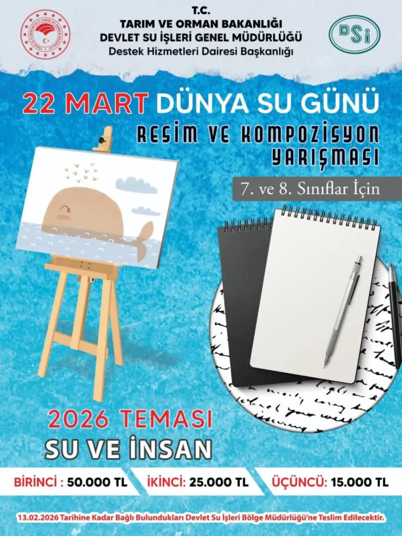 Dünya Su Günü İçin Yarışma: Gençler Suyun Önemini Anlatacak