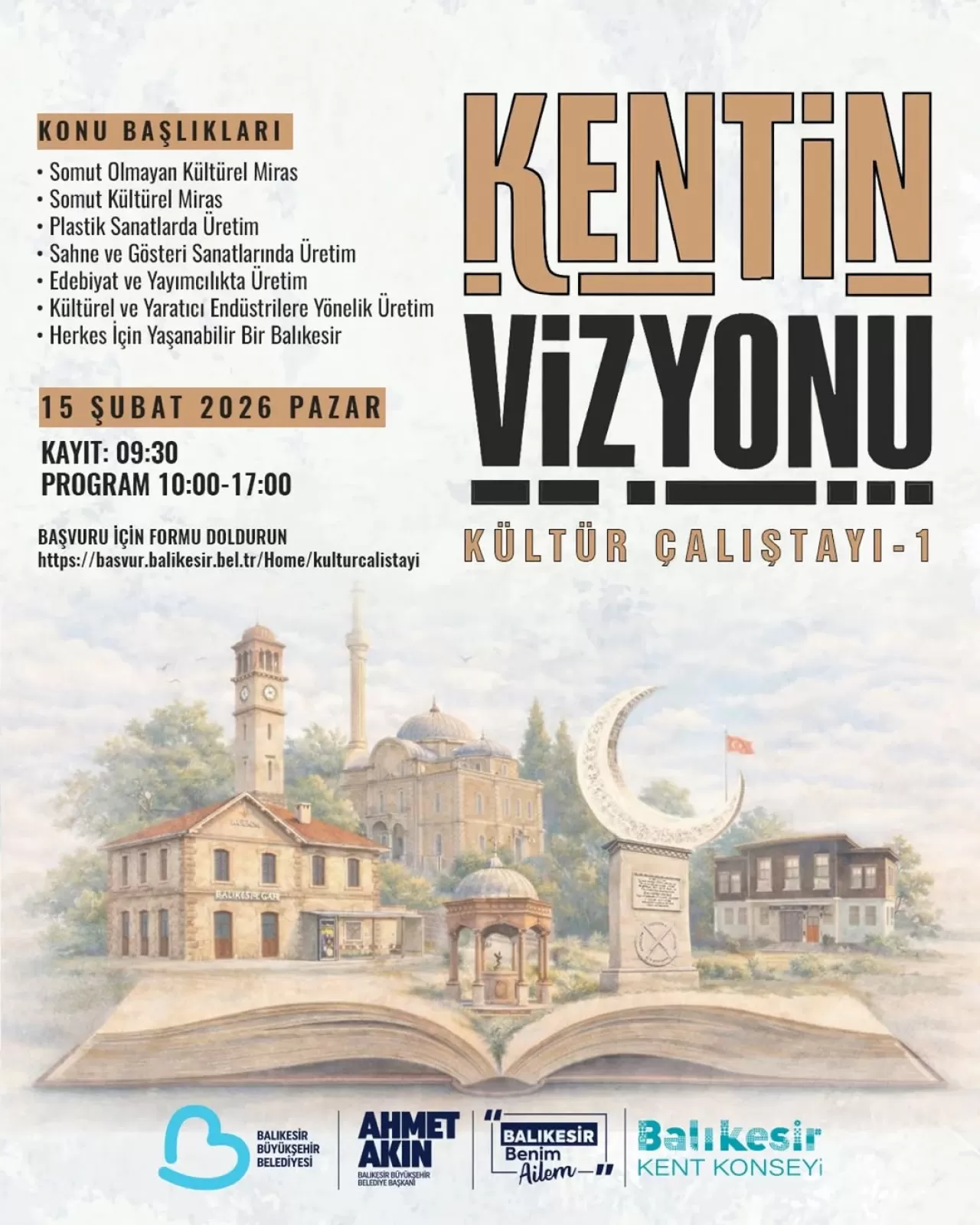Balıkesir'de Kültür ve Sanat Vizyonu İçin Çalıştay Düzenleniyor