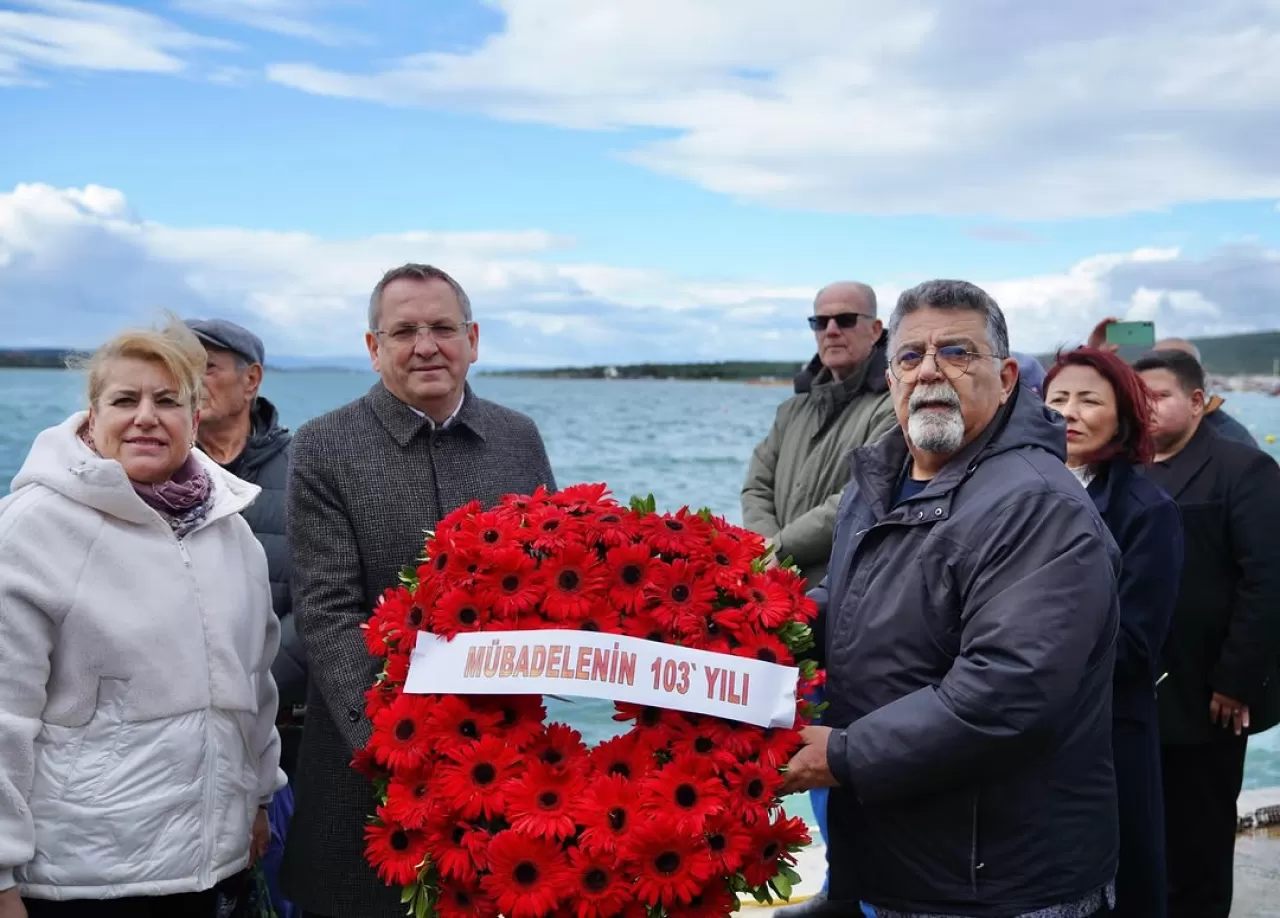 Ayvalık'ta Mübadele'nin 103. Yılı Hüzünle Anıldı