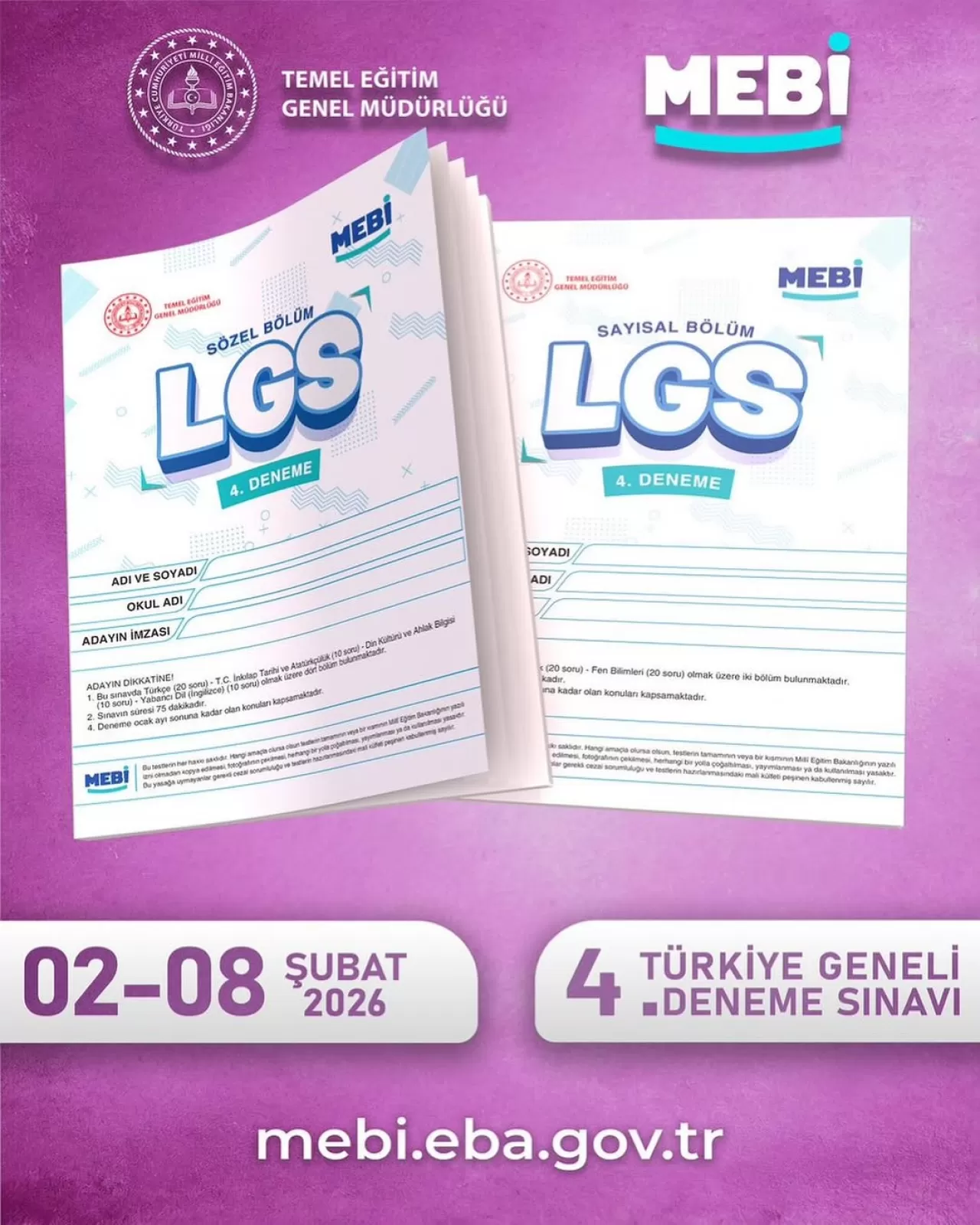 Balıkesir'de LGS'ye Hazırlanan Öğrenciler İçin Çevrim İçi Deneme Sınavı Dönemi Başlıyor