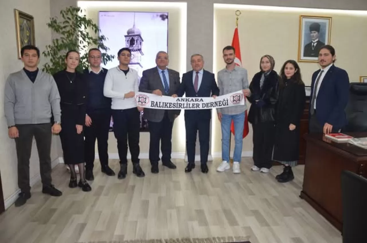 Karesi Kaymakamı Metin Arslanbaş Makamında Ziyaret Edildi