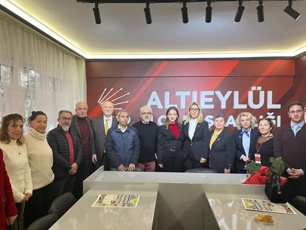 CHP'de Ziyaret ve Dayanışma Buluşması