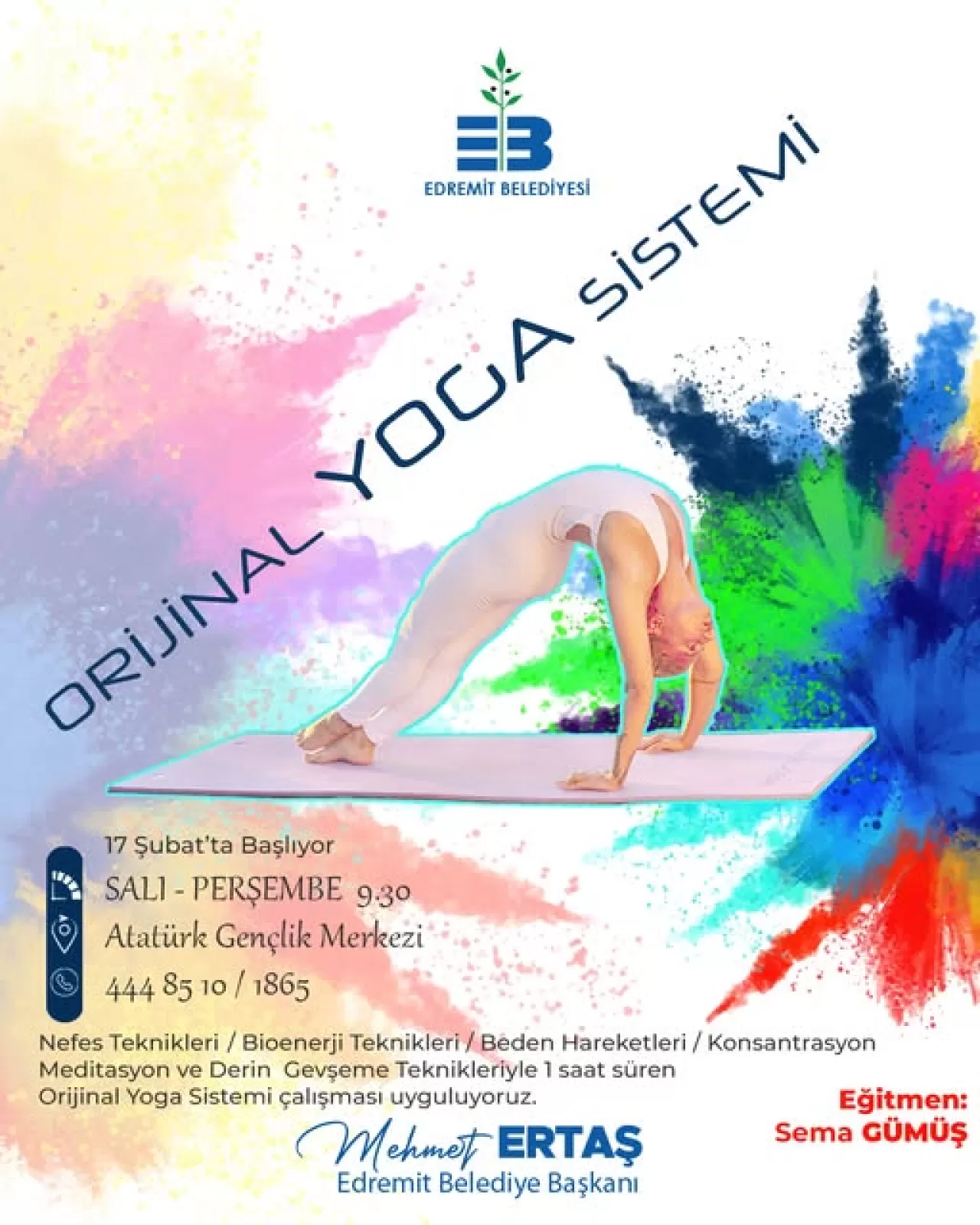 Edremit'te Ücretsiz Yoga Kurslarına Kayıtlar Devam Ediyor