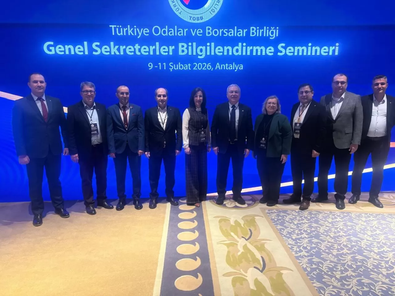 Edremit Ticaret Odası Genel Sekreteri TOBB Bilgilendirme Semineri'ne Katıldı