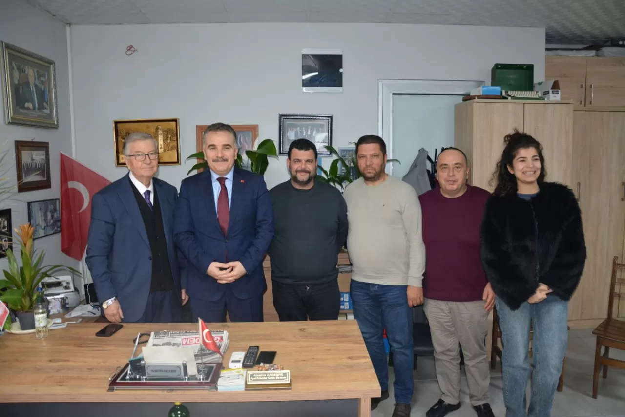 Edremit Kaymakamı Meslek Odalarını Ziyaret Etti