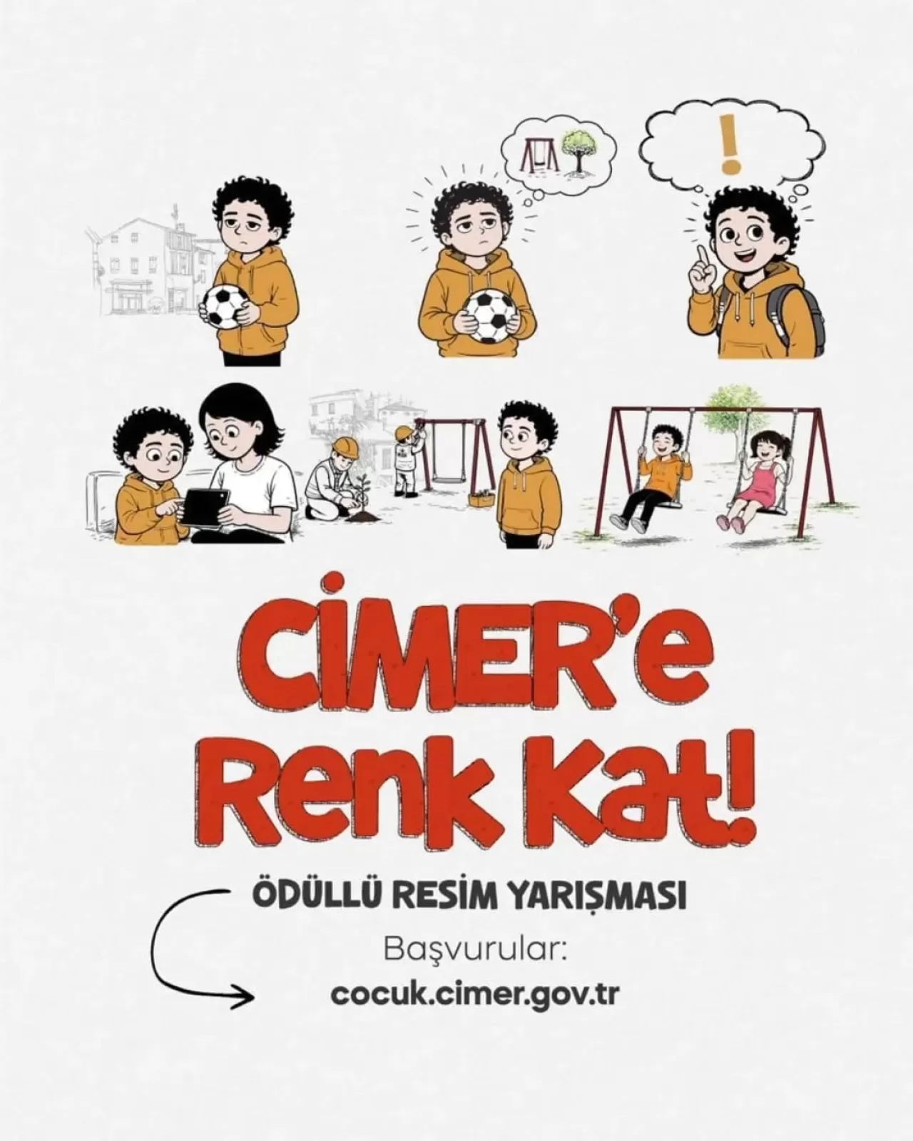 CİMER'e Renk Kat: Çocukların Sanatıyla İletişim