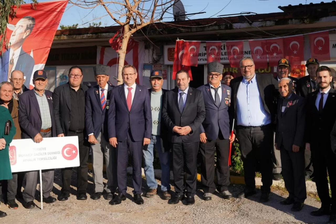 Ayvalık Belediyesi'nden KKTC'li Gazilere Anlamlı Ziyaret