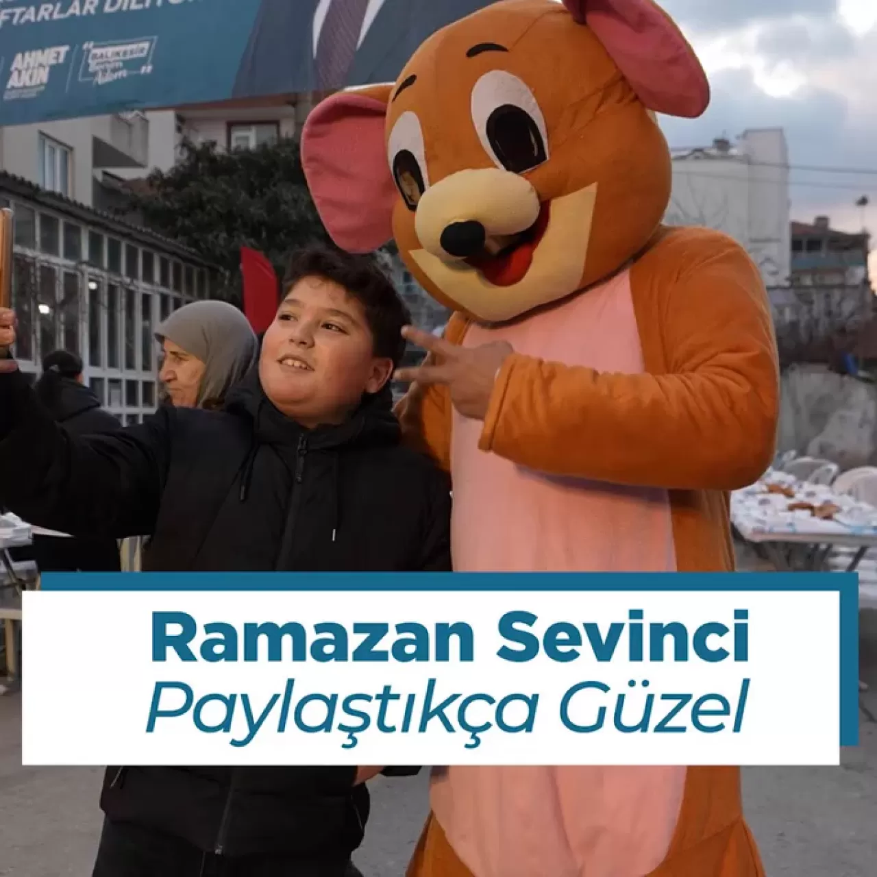 Balıkesir Büyükşehir Belediyesi'nden Karesili Vatandaşlara İftar Daveti