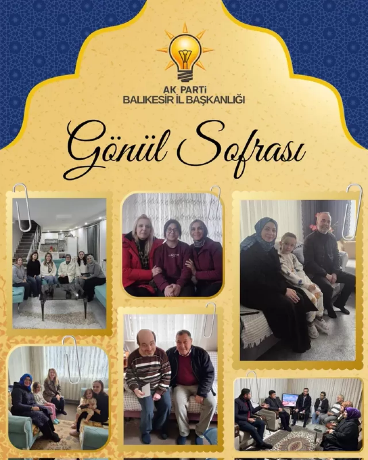 AK Parti Balıkesir'de Ramazan Sofraları Kuruyor