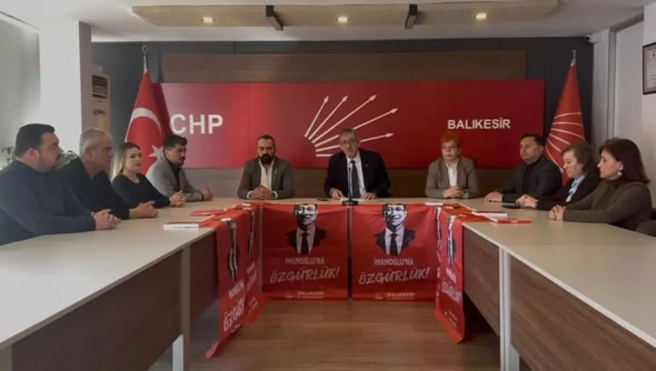 CHP'den İmamoğlu'nun Mektubuyla İlgili Basın Açıklaması